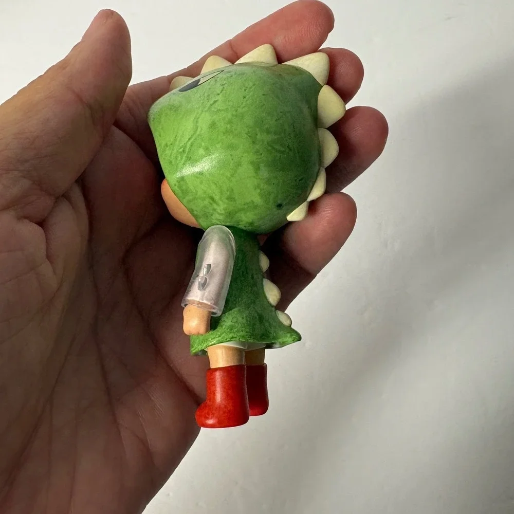 Pop Mart Hirono The Other One Amnesia Vinyl Figure Art Toy Green Dinosaur